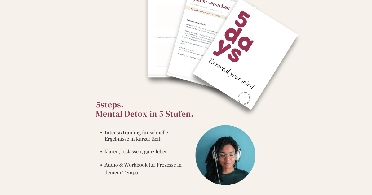 5steps Workbook + Audio Mockup - Klick, um dich einzutragen
